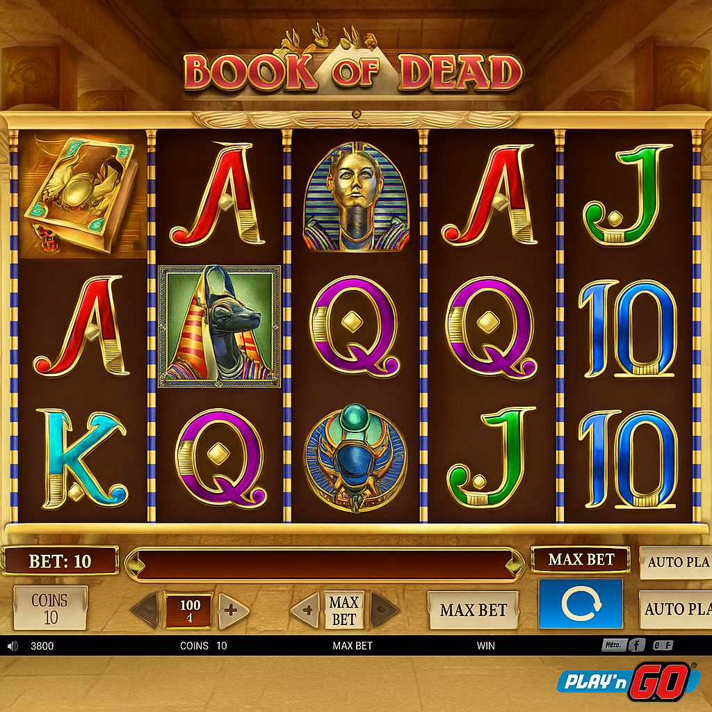 HAZ Casino - Book of Dead Slot Game