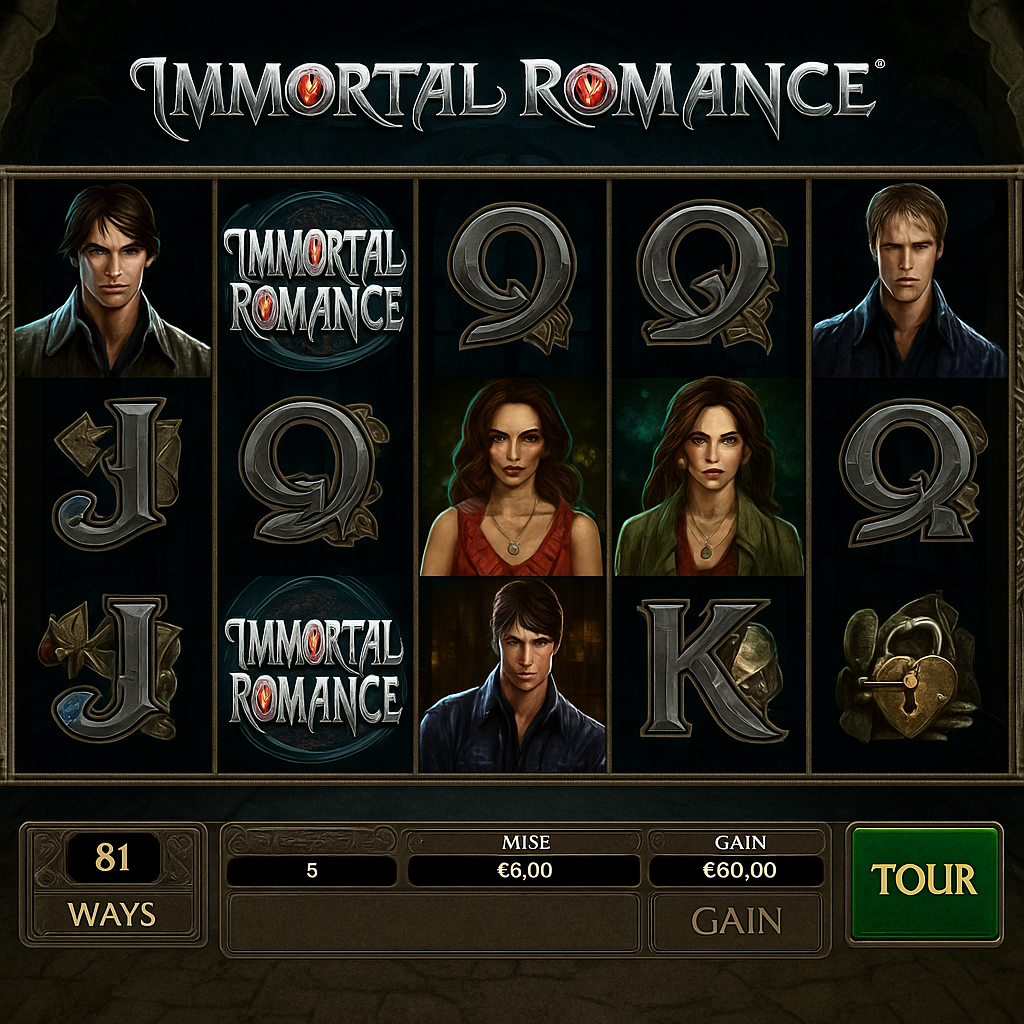 HAZ Casino - Immortal Romance Slot Game