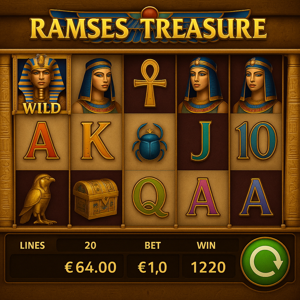 HAZ Casino - Ramses Treasure Slot Game